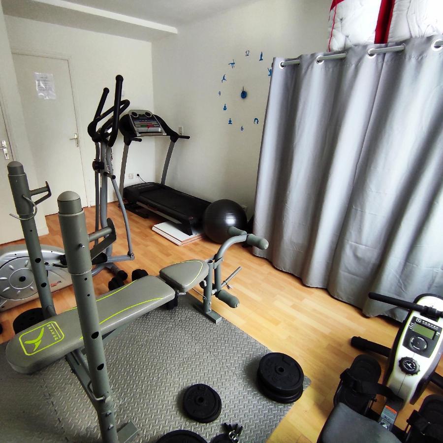 דירות Saint-Méloir-des-Ondes Le Mat Studio Salle De Sport מראה חיצוני תמונה